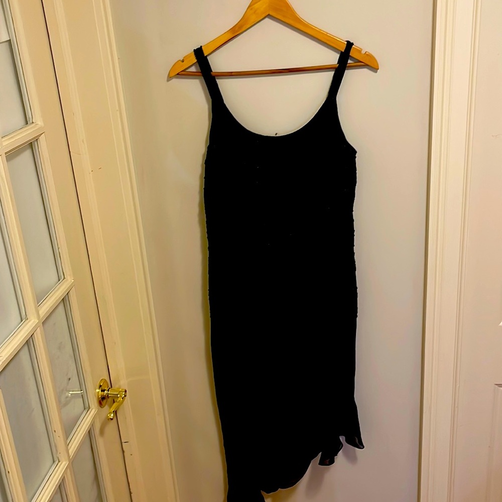 Black beaded dress
